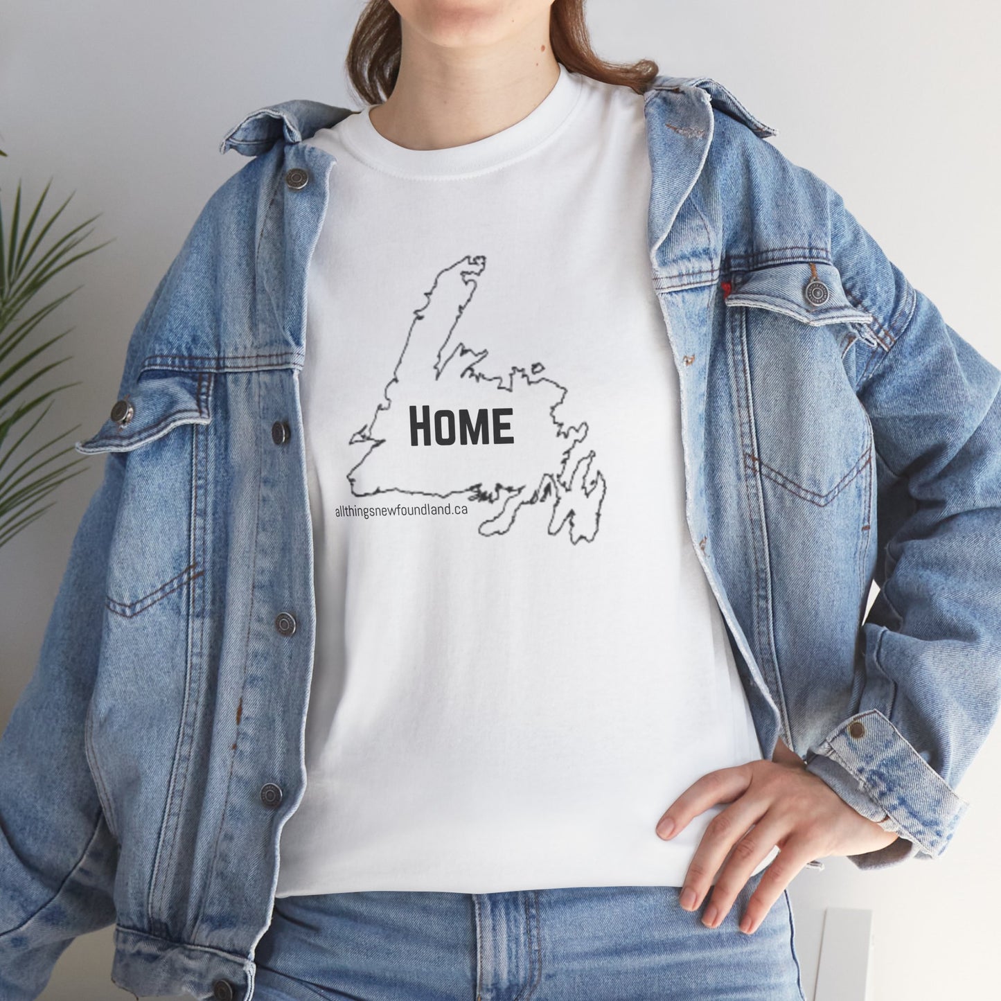 Newfoundland Map Unisex Tee