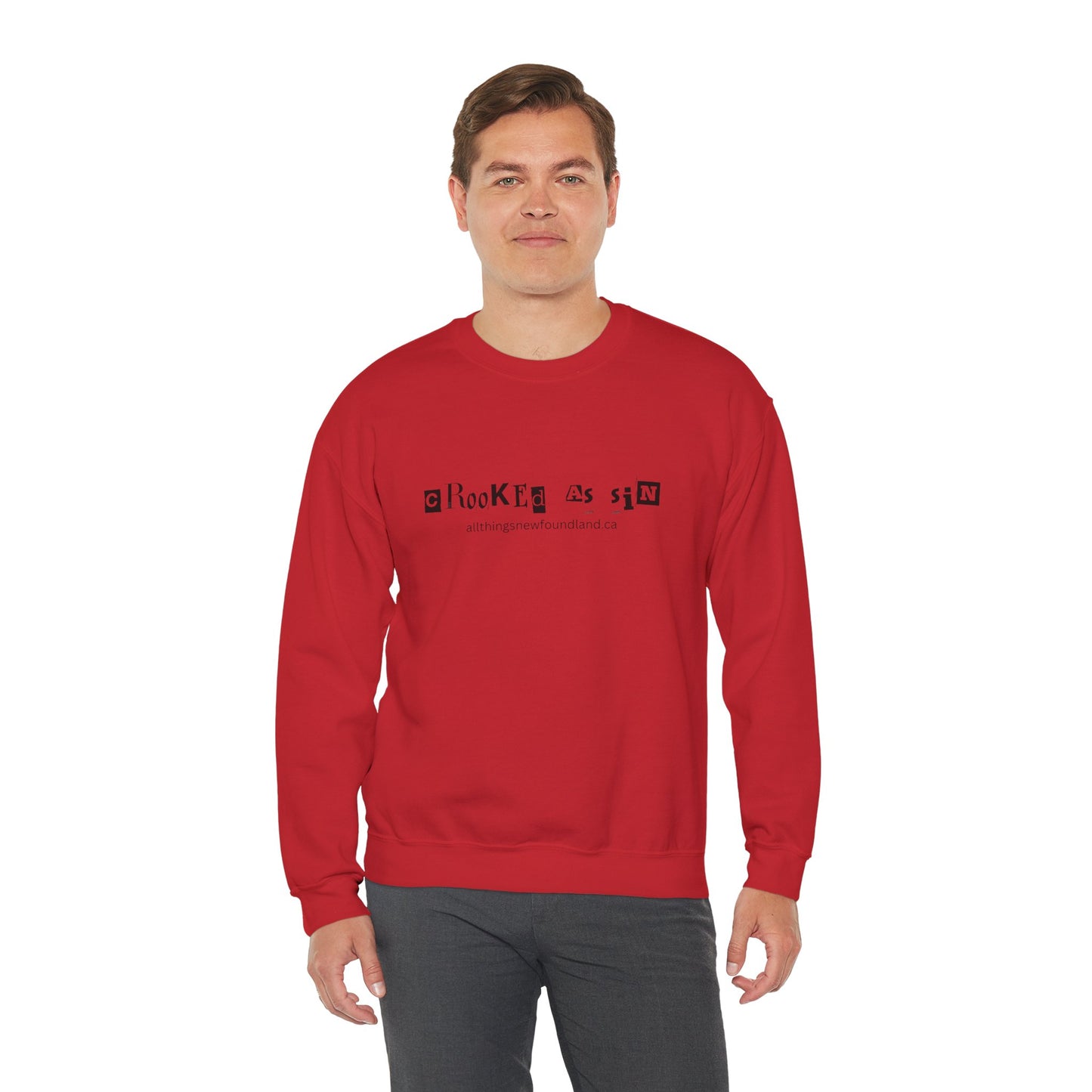 Newfoundland Crooked as Sin Sweatshirt