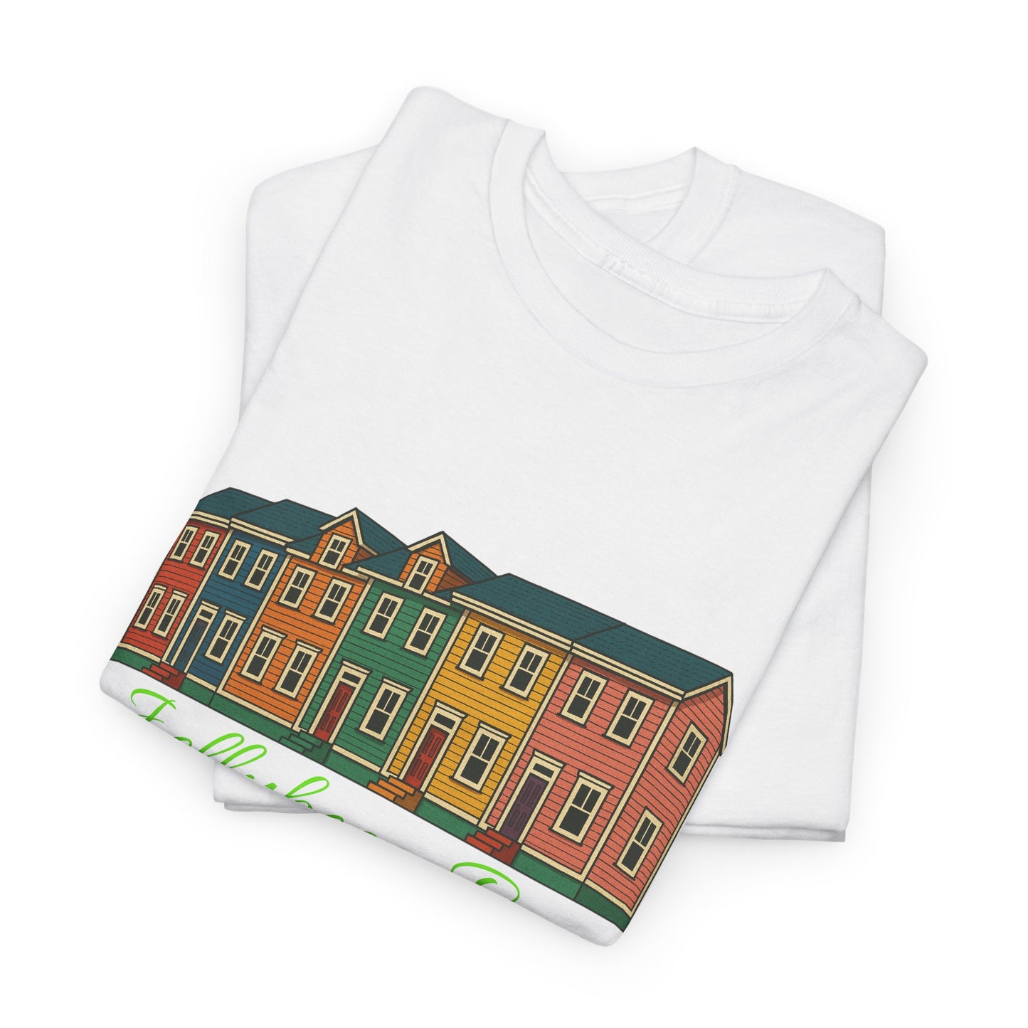 Newfoundland Jellybean Row Unisex T-shirt