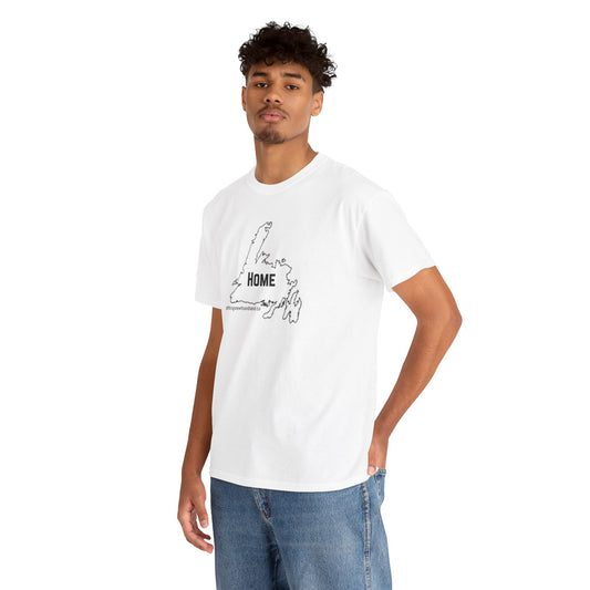 Newfoundland Map Unisex Tee