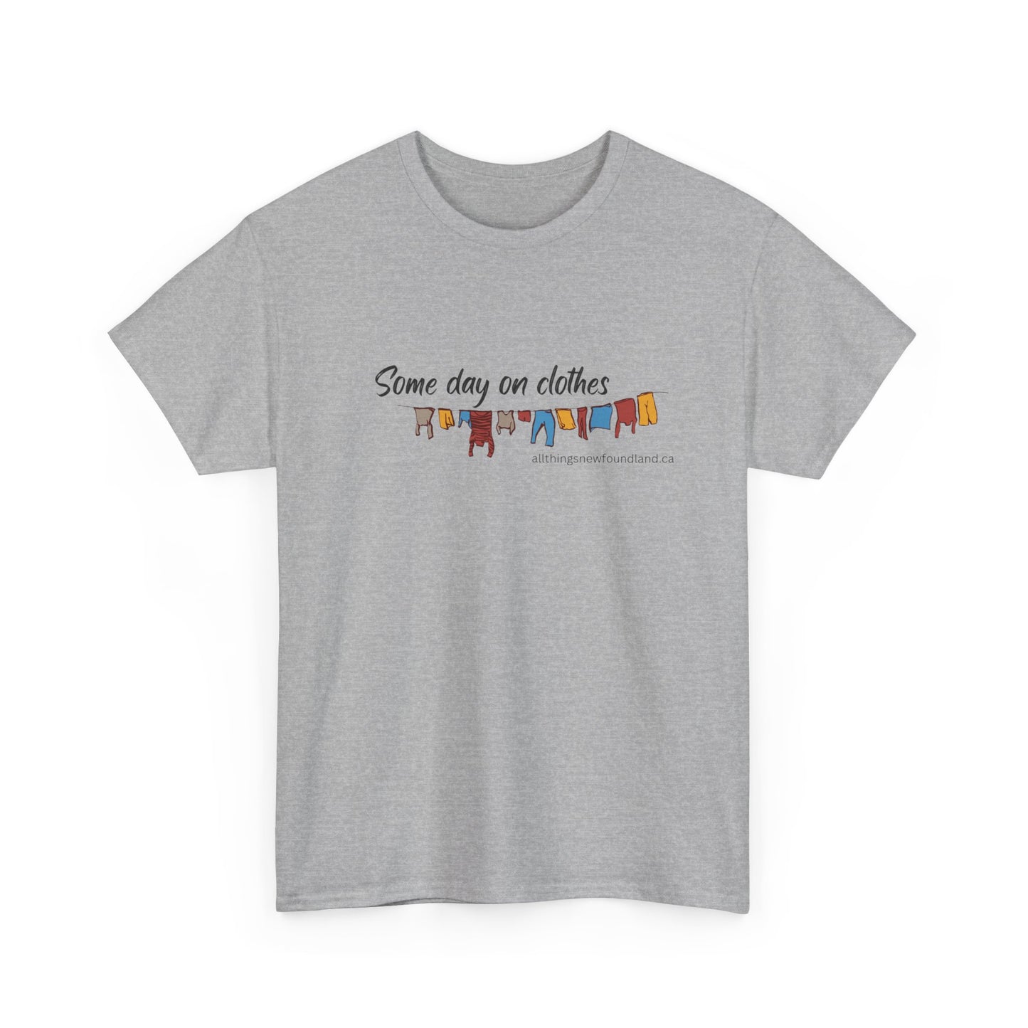 Newfoundland Some Day on Clothes Unisex T-shirt