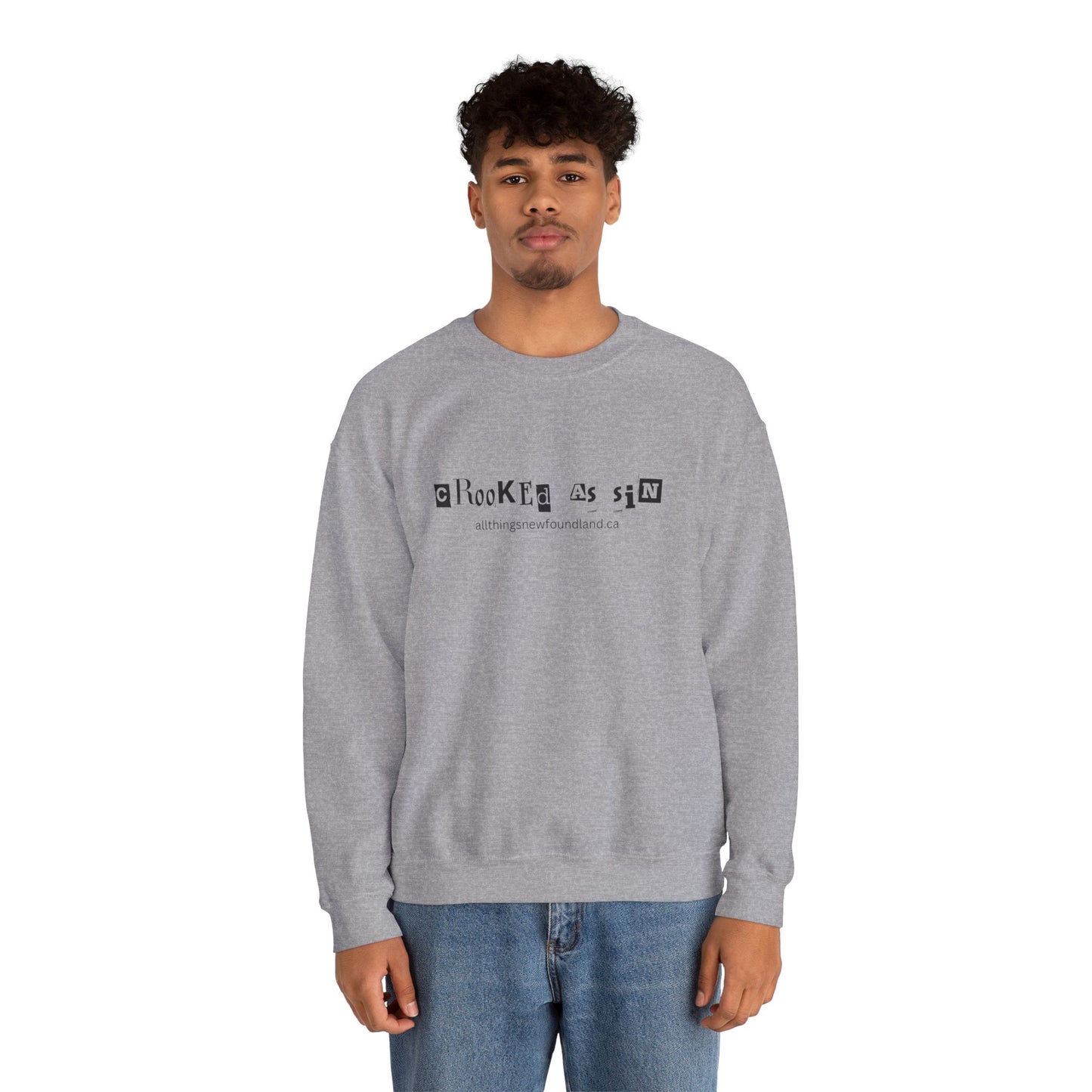 Newfoundland Crooked as Sin Sweatshirt