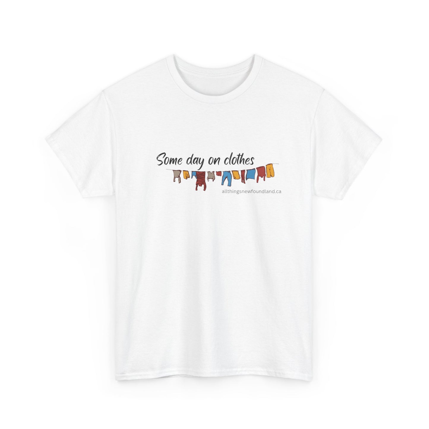 Newfoundland Some Day on Clothes Unisex T-shirt