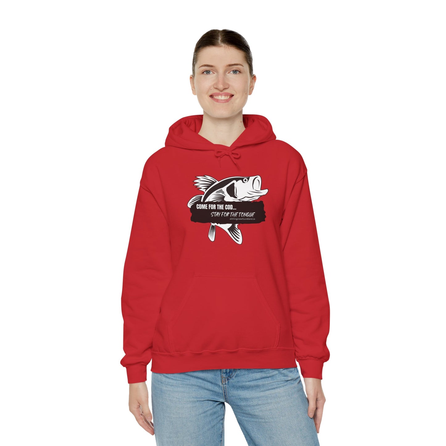 Newfoundland Come for the Cod Unisex Hoodie