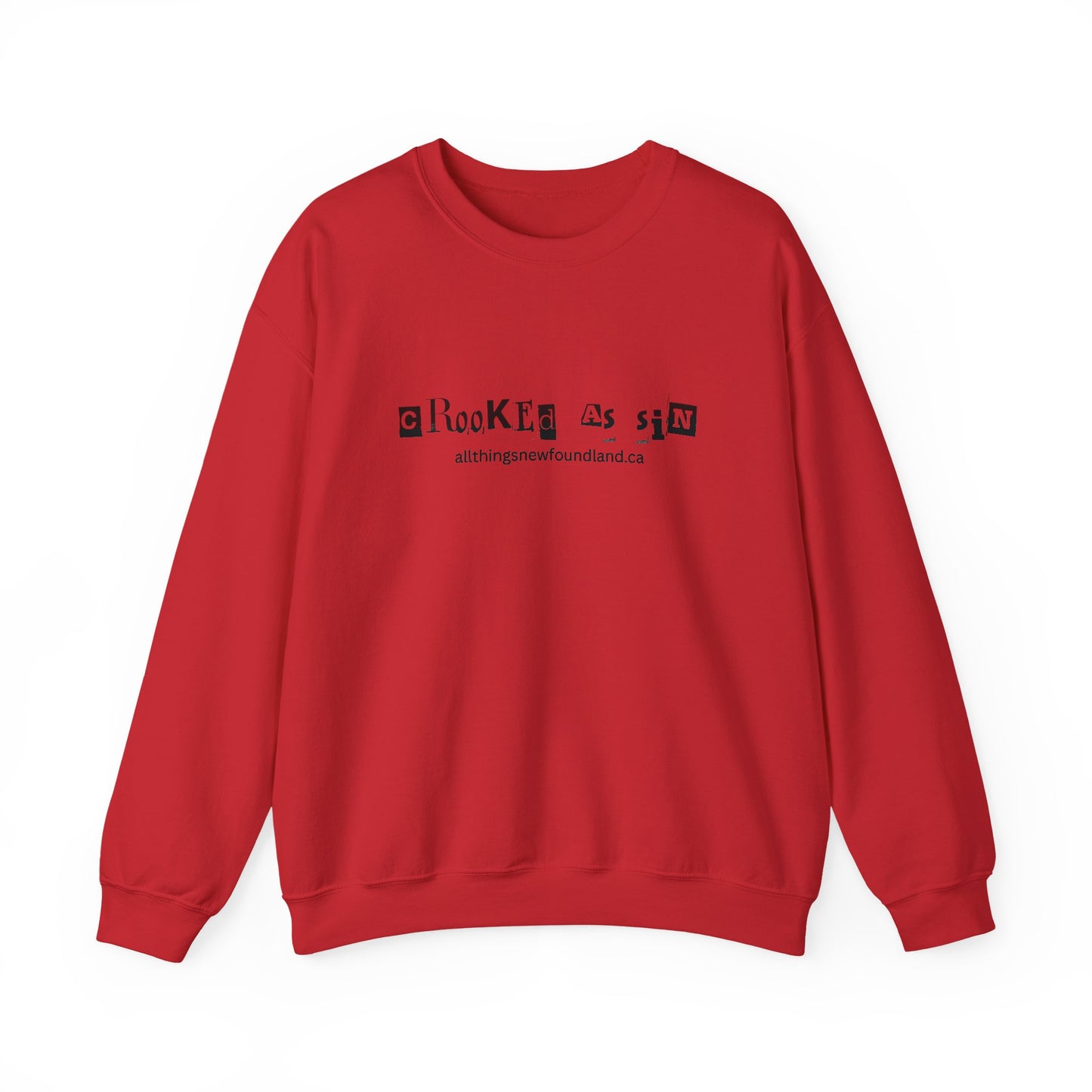 Newfoundland Crooked as Sin Sweatshirt
